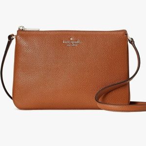 Kate Spade Leila Triple Gusset Cross Body Bag - Authentic